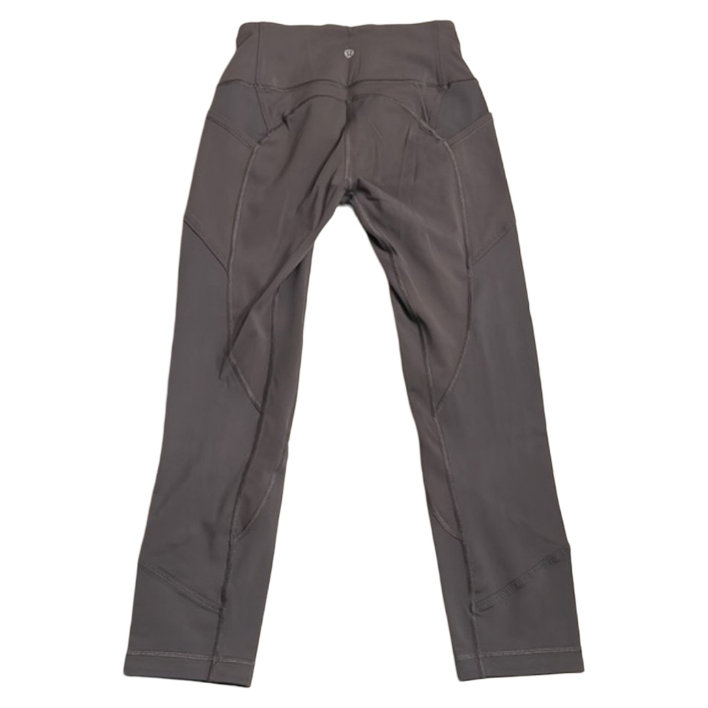 Lululemon All The Right Places Crop II (23") Dark Carbon Size 6 - Picture 8 of 10